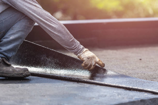 Professional Interior Drainage System technician working in Stoutsville, OH